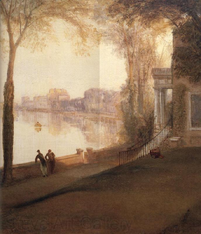 Joseph Mallord William Turner Details of Mortlake terrace:early summer morning Germany oil painting art